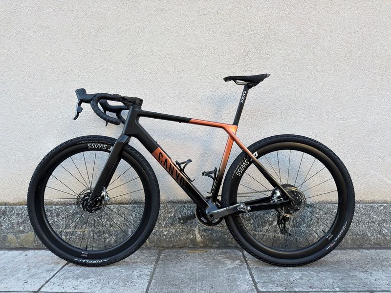 Gebrauchtes Canyon Grail CFR Di2 2024 Frameset 2024 Road & Gravel, Orange — Bild 2 von 3