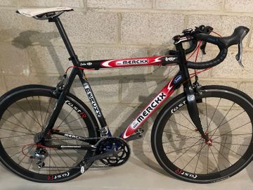 Used Eddy Merckx Custom Shimano Ultegra 2010 Road & Gravel, Red — image 2 of 6