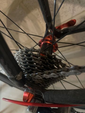 Used Eddy Merckx Custom Shimano Ultegra 2010 Road & Gravel, Red — image 5 of 6