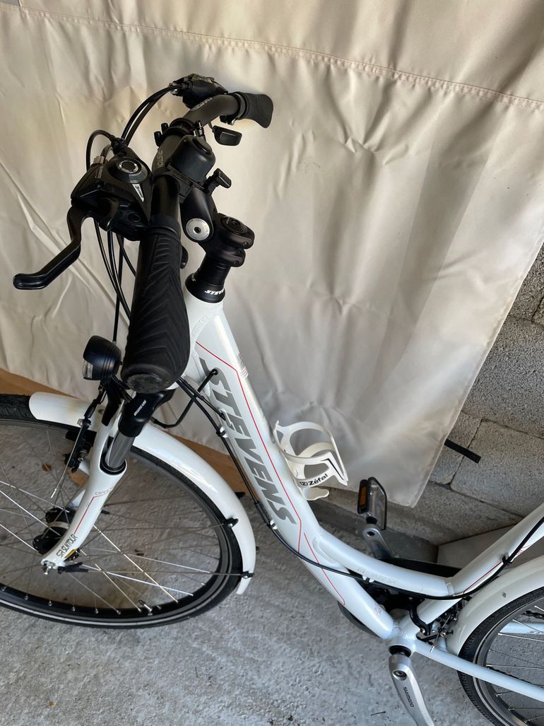 Used Stevens Jazz Shimano Alivio 2016 Urban, Bianco — image 8 of 34
