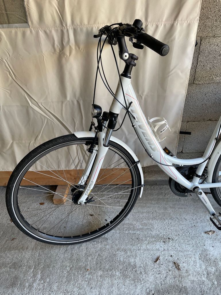 Used Stevens Jazz Shimano Alivio 2016 Urban, Bianco — image 4 of 34