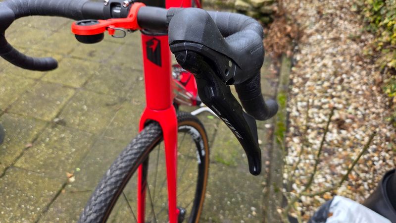 Used SUPERIOR BIKES Custom Shimano 105 2023 Road & Gravel, Red — image 6 of 10
