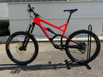 Used Cannondale Jekyll SRAM GX Eagle 2018 Mountainbike, Red — image 4 of 19