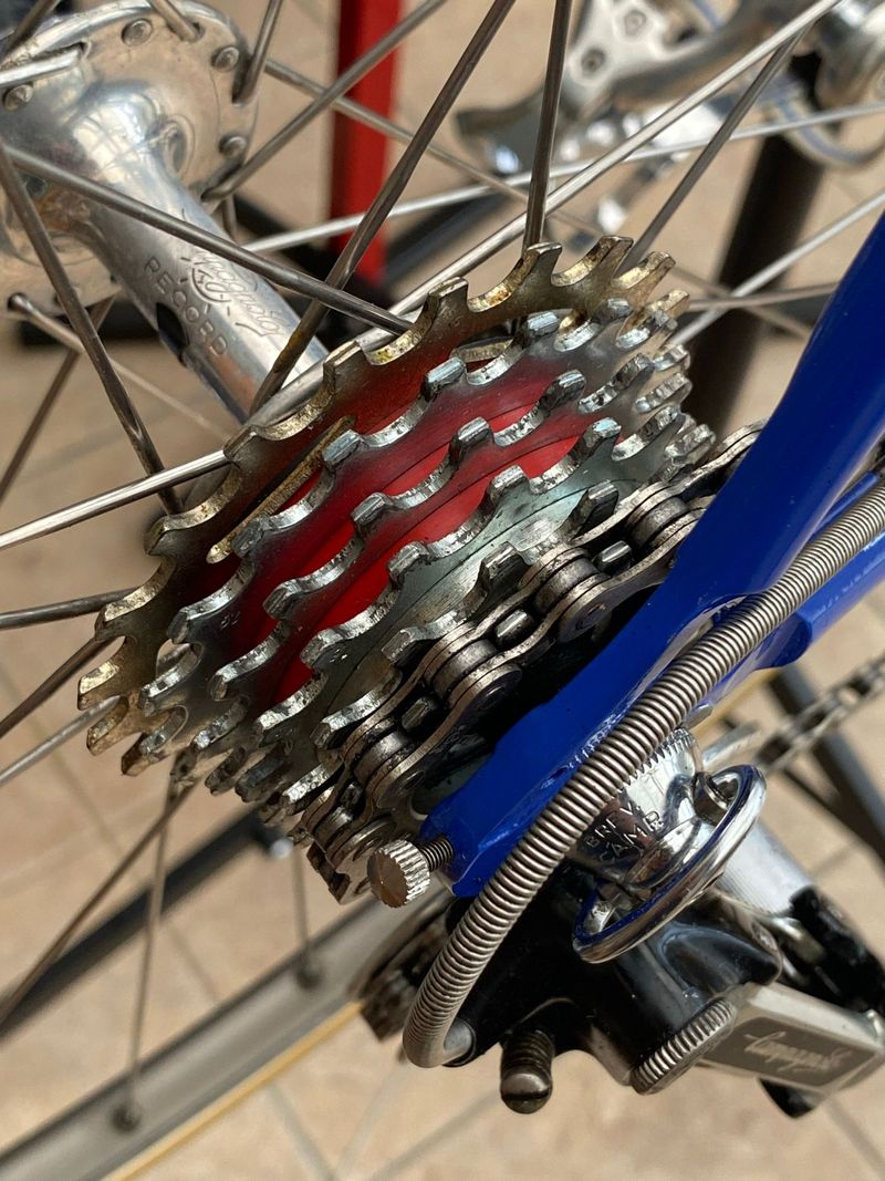 Used Gios torino Custom Campagnolo Super Record 1982 Road & Gravel, Blue — image 16 of 35