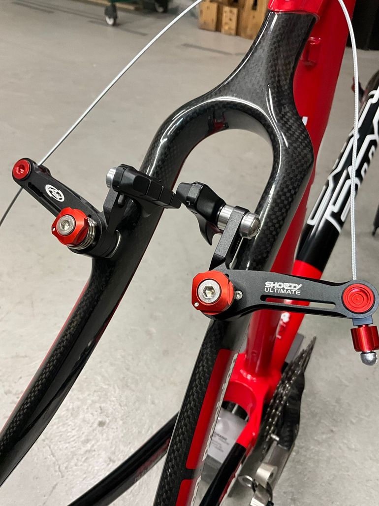 Used BMC Crossmachine Frameset 2015 Road & Gravel, Red — image 16 of 17