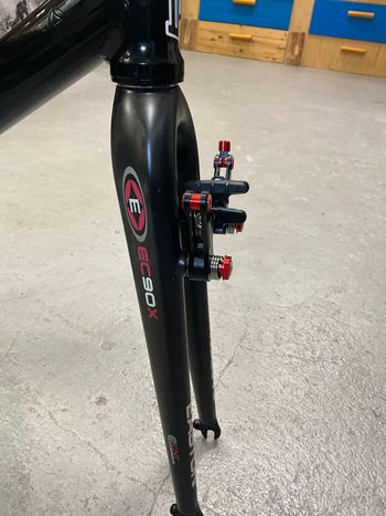 Used BMC Crossmachine Frameset 2015 Road & Gravel, Red — image 10 of 17