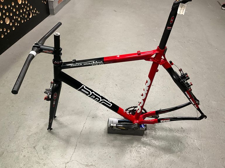 Used BMC Crossmachine Frameset 2015 Road & Gravel, Red — image 1 of 17