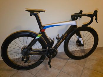 Used Cipollini Cipollini THE ONE - WORLD CHAMPION "ZOLDER" LIMITED EDITION N°19/20 2023 Road & Gravel, Weiß — image 2 of 6