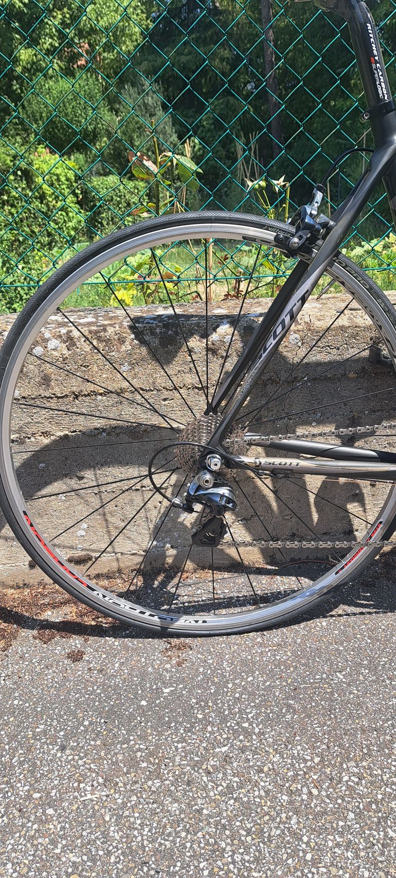 Gebrauchtes Scott R1 2011 Road & Gravel, Schwarz — Bild 11 von 12