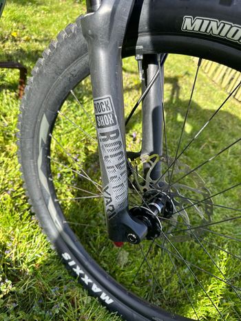 Used Giant Reign SRAM GX Eagle AXS (T-Type) 2020 Mountainbike, Hellgrau — image 9 of 11