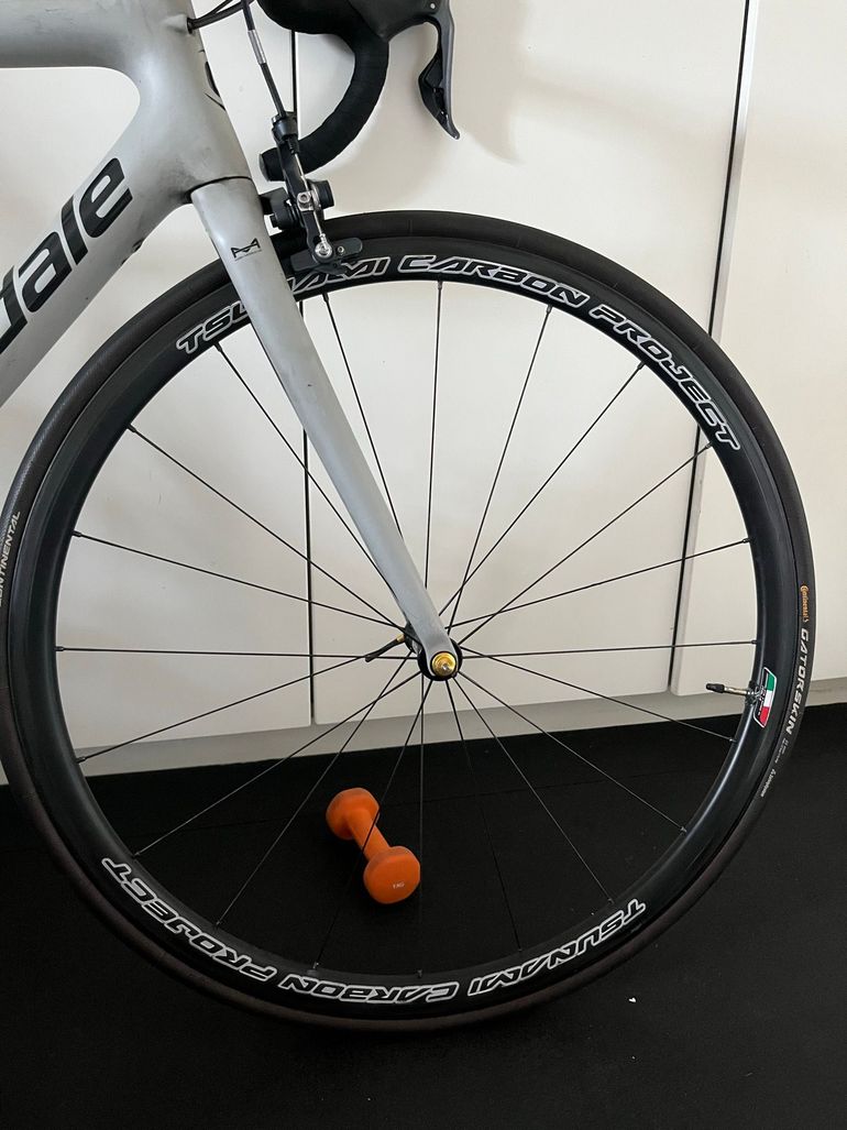Used Cannondale SuperSix EVO Shimano Ultegra Di2 2016 Road & Gravel, Light Gray — image 7 of 12