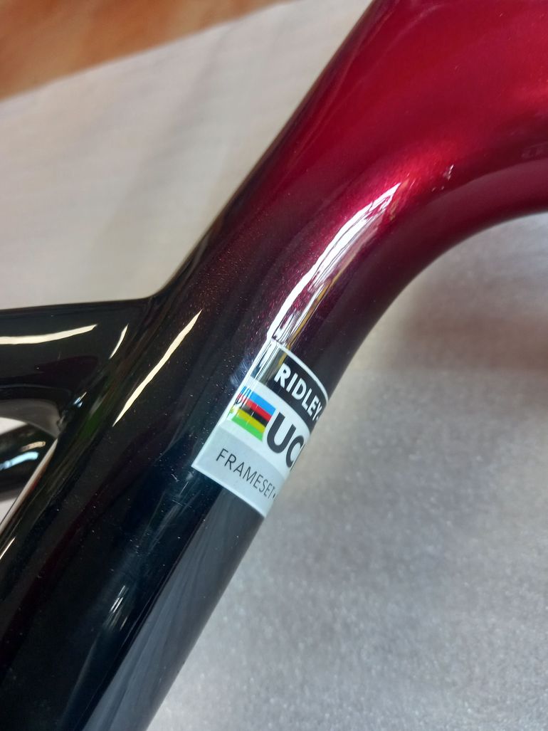 Used Ridley Frameset - 2026 - Gr. M Frameset 2026 Road & Gravel, Black — image 3 of 4
