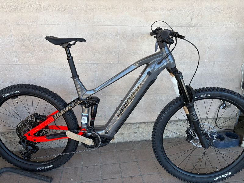 Used Haibike AllMtn 4 2025 2025 Mountainbike, Light Gray, 29 — image 3 of 8