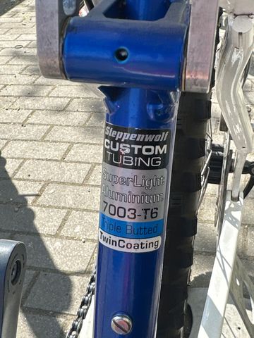 Used Steppenwolf Custom Shimano XTR 2005 Mountainbike, Blue — image 8 of 9