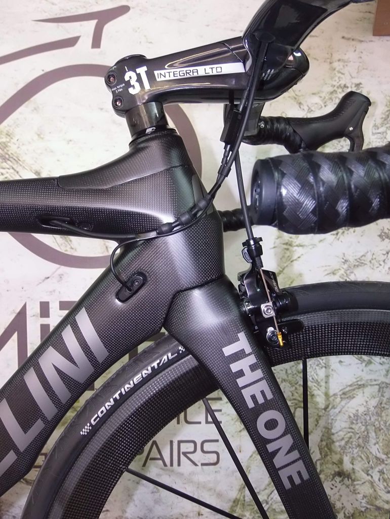 Used Cipollini RB1K The One Kaizen Pro Bike 2019 2019 Road & Gravel, Schwarz — image 4 of 5