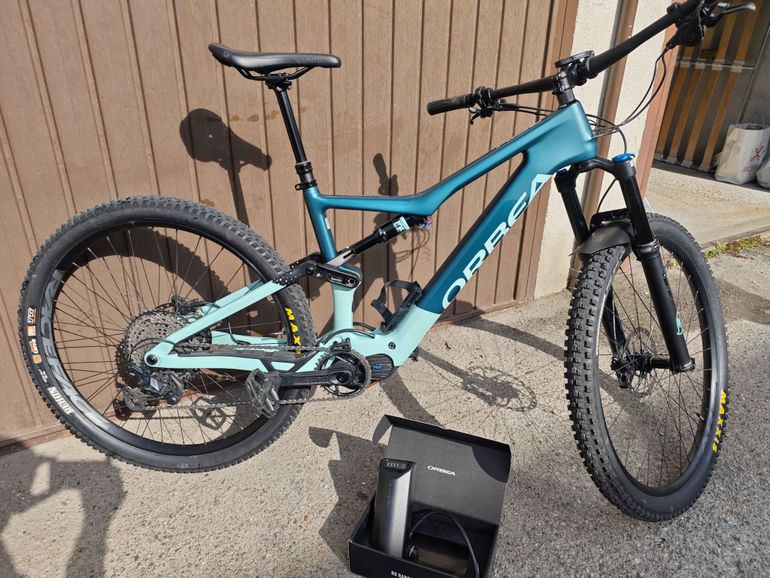 Used Orbea RISE M20 20mph 2021 2021 Mountainbike, Grün, 29 — image 1 of 5