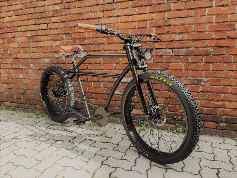 Použité Ruff Cycles Custom Fat On Ruff Cycles Porucho Frame 2021 Urban & Touring