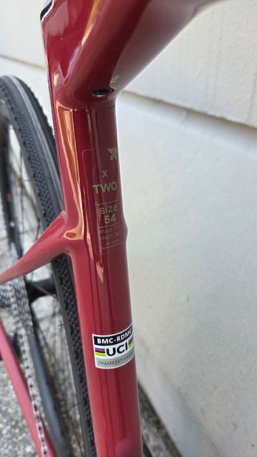 Used BMC Roadmachine X TWO 2024 2024 Road & Gravel, Red — image 5 of 7