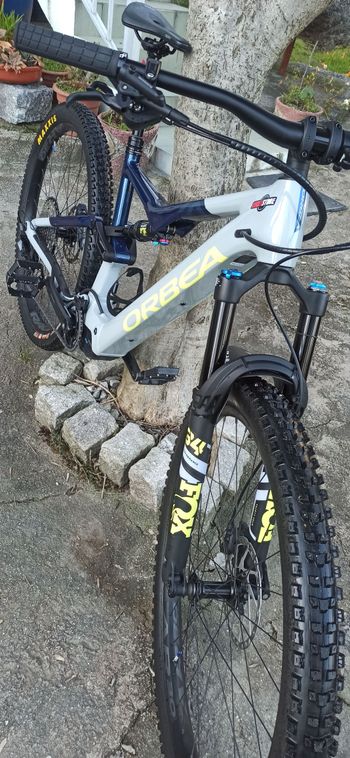 Used Orbea RISE H20 2024 2024 Mountainbike, Light Gray, 29 — image 2 of 8