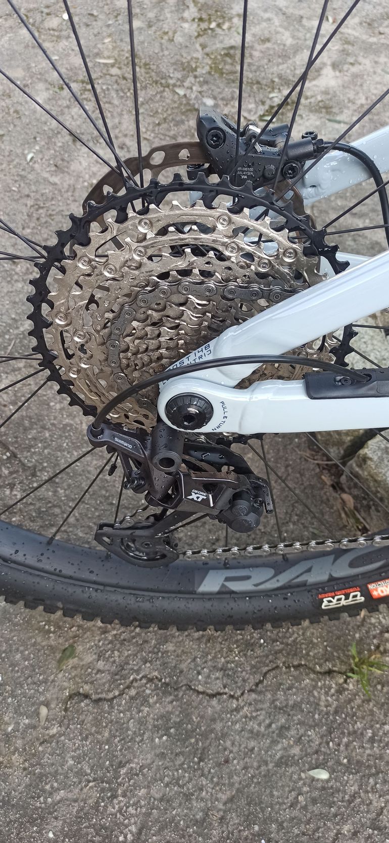 Used Orbea RISE H20 2024 2024 Mountainbike, Light Gray, 29 — image 7 of 8