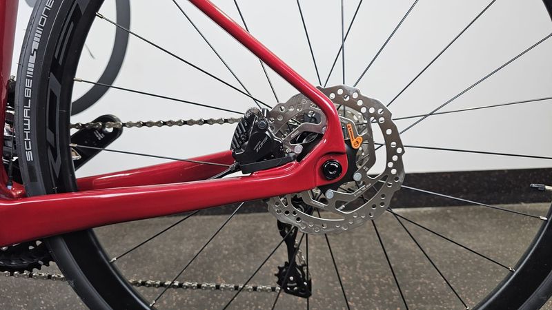 Used Polygon Strattos S7D Disc 2026 Road & Gravel, Red — image 6 of 20