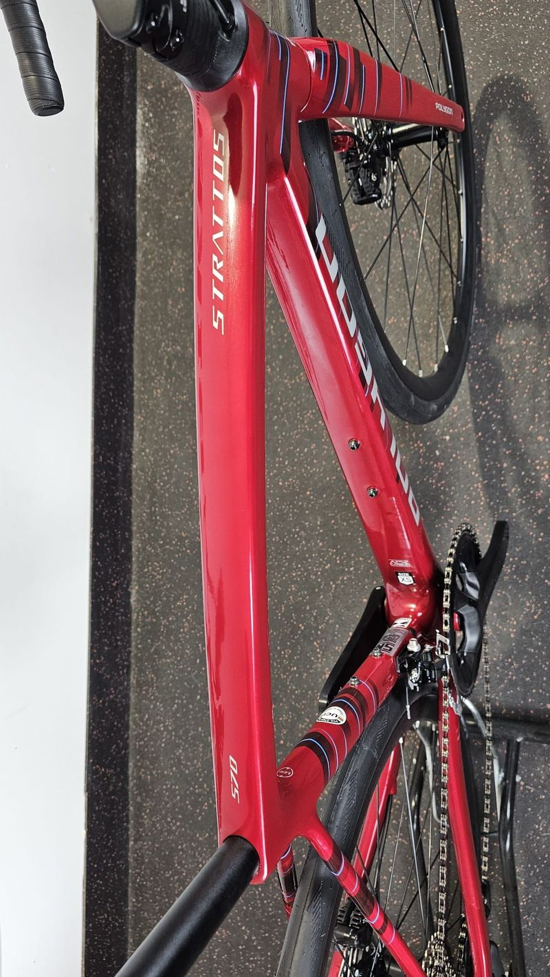 Used Polygon Strattos S7D Disc 2026 Road & Gravel, Red — image 15 of 20