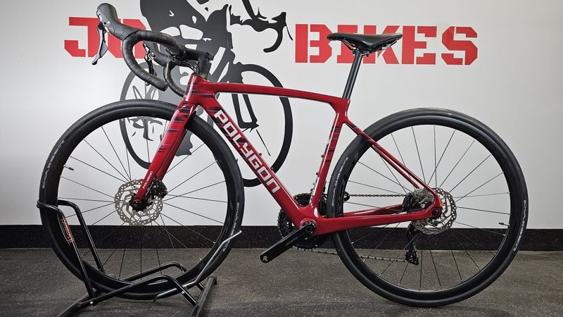 Used Polygon Strattos S7D Disc 2026 Road & Gravel, Red — image 4 of 20