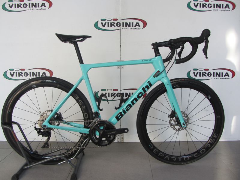 Used Bianchi Sprint Disc Frameset 2022 Road & Gravel, Blue — image 1 of 8