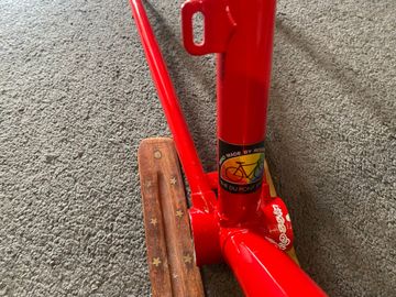 Used Rossin Custom Frameset 1990 Road & Gravel, Red — image 5 of 12