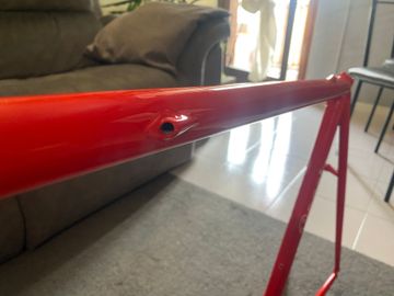 Used Rossin Custom Frameset 1990 Road & Gravel, Red — image 10 of 12