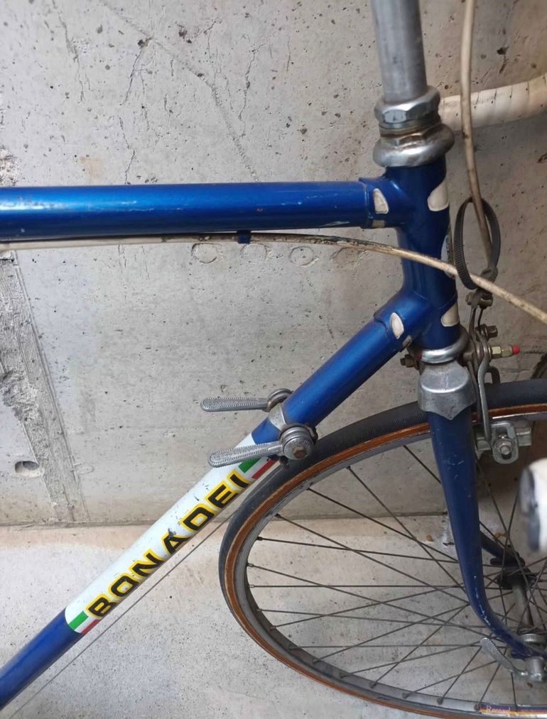 Used bonadei Bonadei Custom Campagnolo Veloce 1970 Road & Gravel, Blue — image 5 of 5