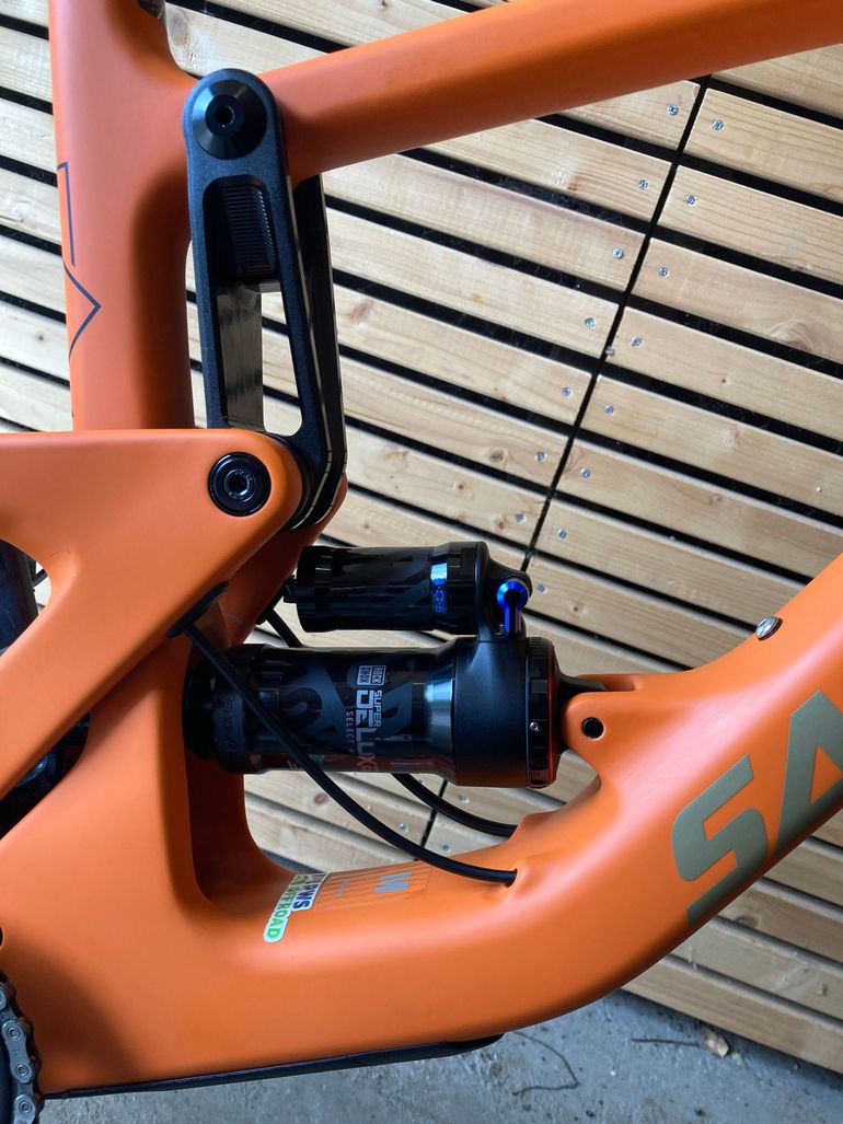 Used Santa Cruz HIGHTOWER XT / Carbon C / 29 2022 2022 Mountainbike, Orange, 29 — image 14 of 15
