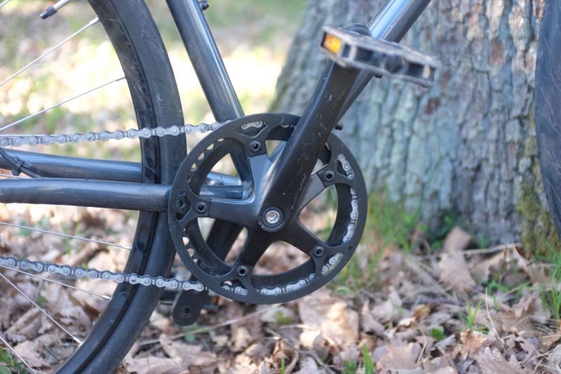 Marin Nicasio+ Single Speed / Fixed Gear 2017 Road & Gravel de segunda mano, Negro — imagen 4 de 8