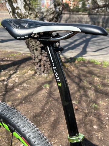 Cannondale F-Si Carbon Team 2015 Mountainbike usato, Verde — immagine 12 di 23