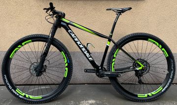 Cannondale F-Si Carbon Team 2015 Mountainbike usato, Verde — immagine 2 di 23