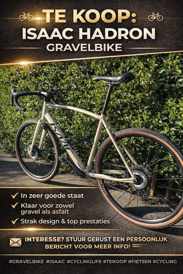 Used Isaac hadron Custom Shimano GRX 2025 Road & Gravel