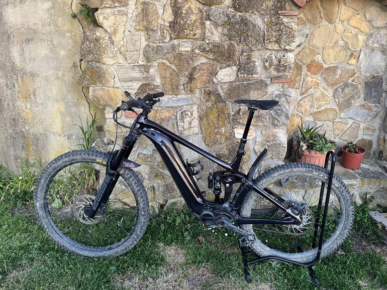 Used Giant Reign E+ 2 2023 2023 Mountainbike, Black, 27.5 — image 1 of 5