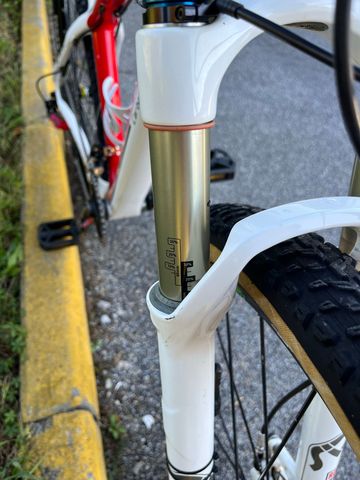 Gebrauchtes AEROTEC Custom SRAM X9 2017 Mountainbike, Weiß — Bild 11 von 11