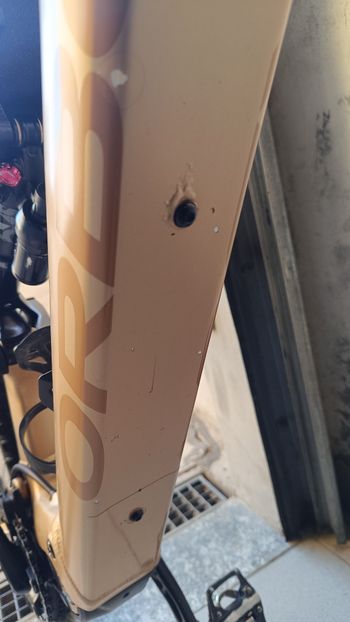 Used Orbea RISE H10 2022 2022 Mountainbike, Orange, 29 — image 5 of 11