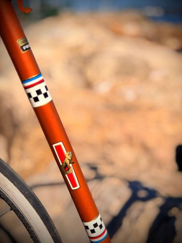 Used Peugeot Custom Simplex Vintage 1970 Road & Gravel, Orange — image 3 of 6