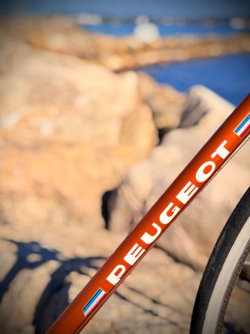Used Peugeot Custom Simplex Vintage 1970 Road & Gravel, Orange — image 2 of 6