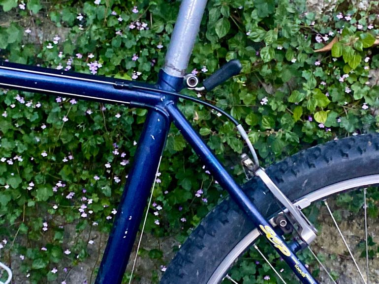 Used Olympia Olympia Custom Shimano Deore XT 1994 Mountainbike, Blau — image 10 of 18
