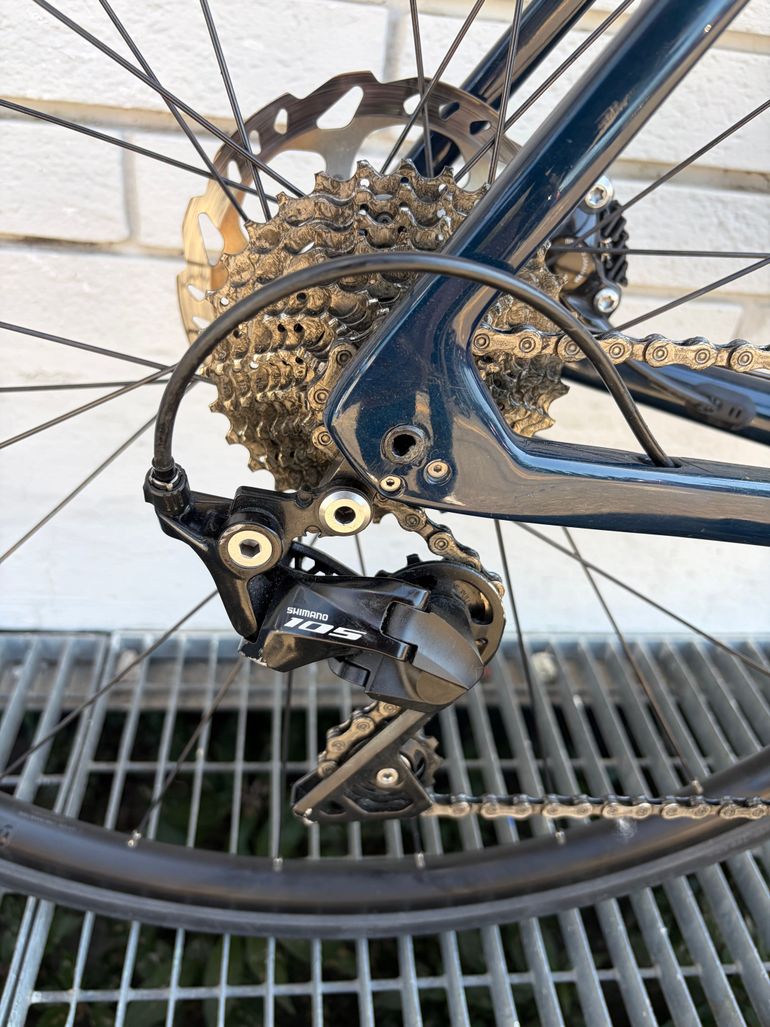 Used Trek Émonda SL 5 Disc 2022 2022 Road & Gravel, Blue — image 9 of 11