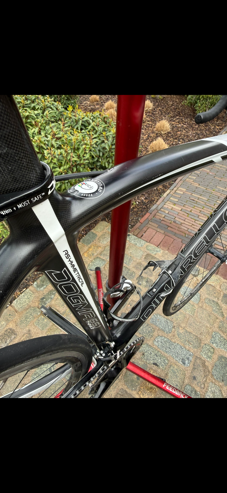 Used Pinarello Dogma 65.1 Think 2 2015 Road & Gravel, Black — image 4 of 5