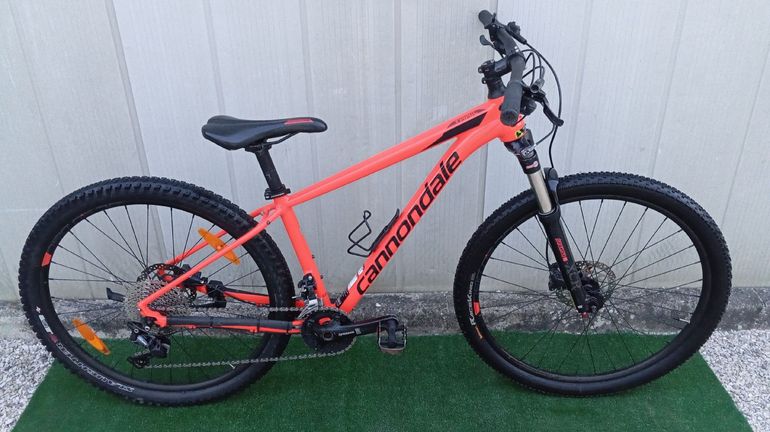 Used Cannondale Trail 5 27.5/29 2018 2018 Mountainbike, Red, 27.5 — image 1 of 7