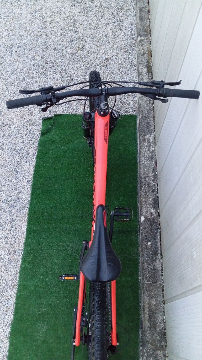 Used Cannondale Trail 5 27.5/29 2018 2018 Mountainbike, Red, 27.5 — image 6 of 7