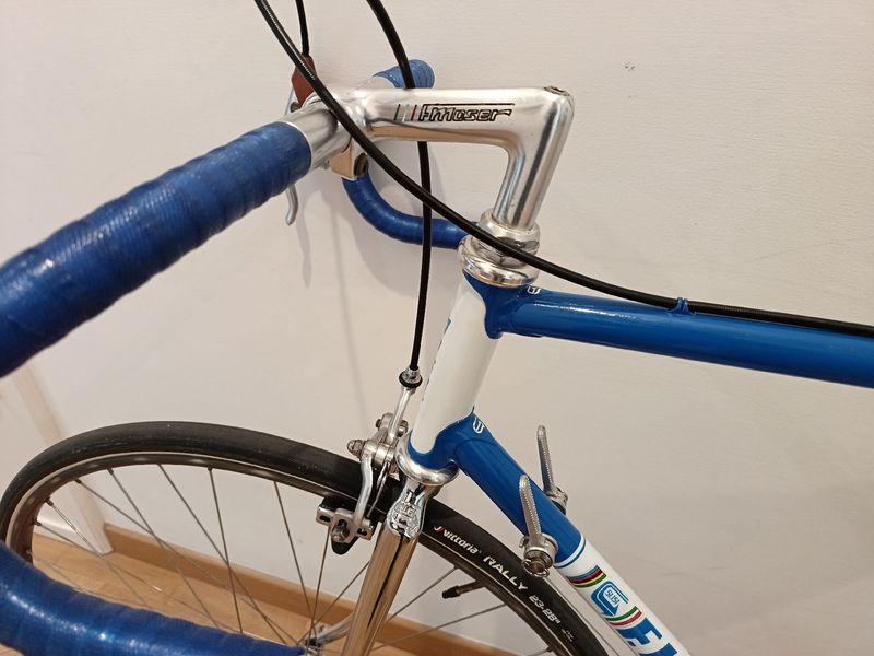 Francesco Moser Custom Campagnolo Super Record 1985 Road & Gravel d'occasion — image 4 sur 10
