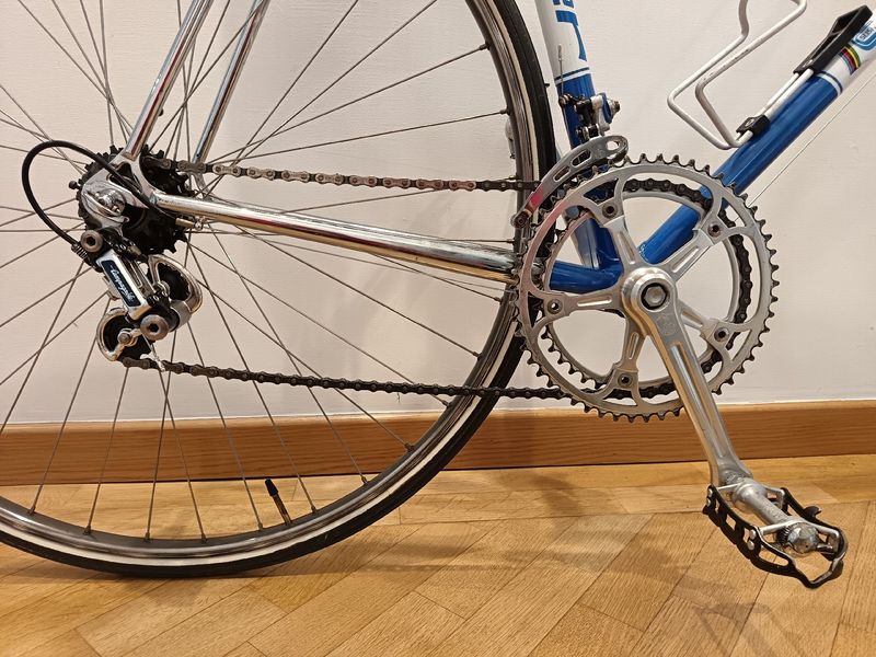 Francesco Moser Custom Campagnolo Super Record 1985 Road & Gravel d'occasion — image 3 sur 10