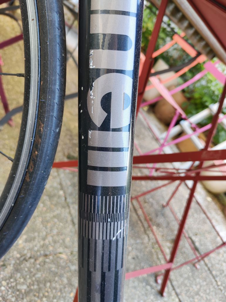 Used Cinelli Cinelli Mash Parallax Aluminum Track Frame Set - Charcoal 2018 Road & Gravel, Black — image 14 of 18