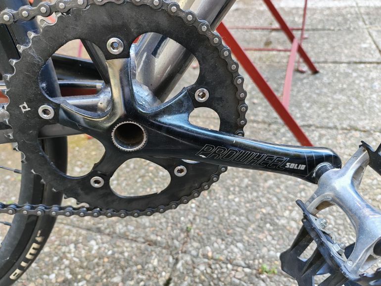 Used Cinelli Cinelli Mash Parallax Aluminum Track Frame Set - Charcoal 2018 Road & Gravel, Black — image 9 of 18